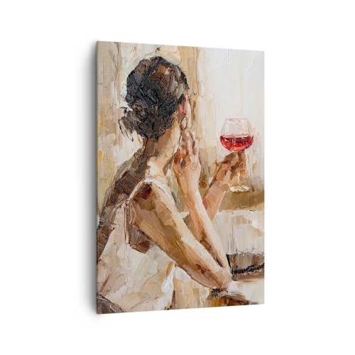 Obraz na plátne - Chuť dobré chvíle - 70x100 cm