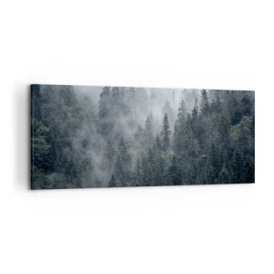 Obraz na plátne - Lesné svitania - 120x50 cm