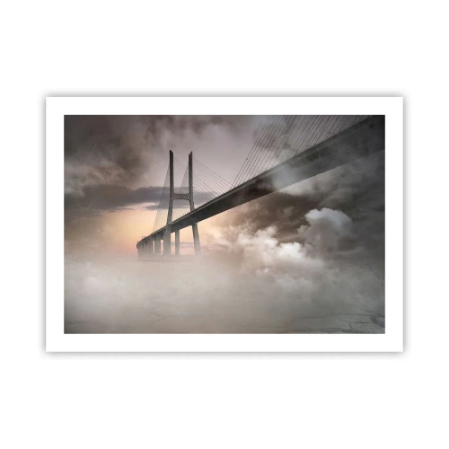 Plagát - Pri rieke, ktorá nie je - 70x50 cm