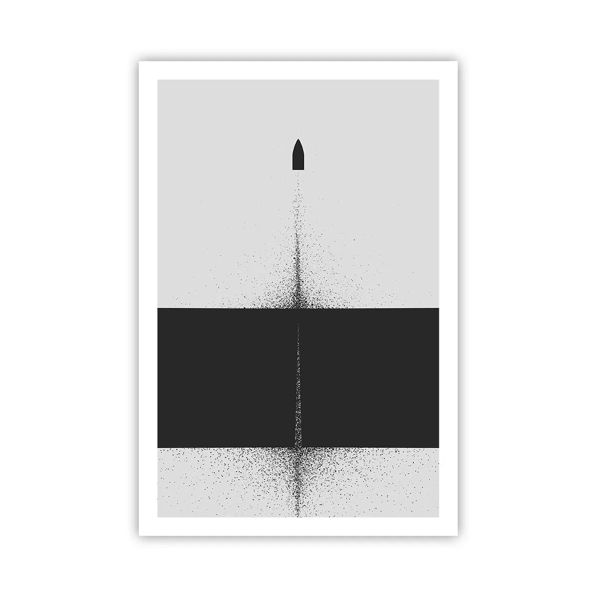 Plagát - Priamo k cieľu - 61x91 cm