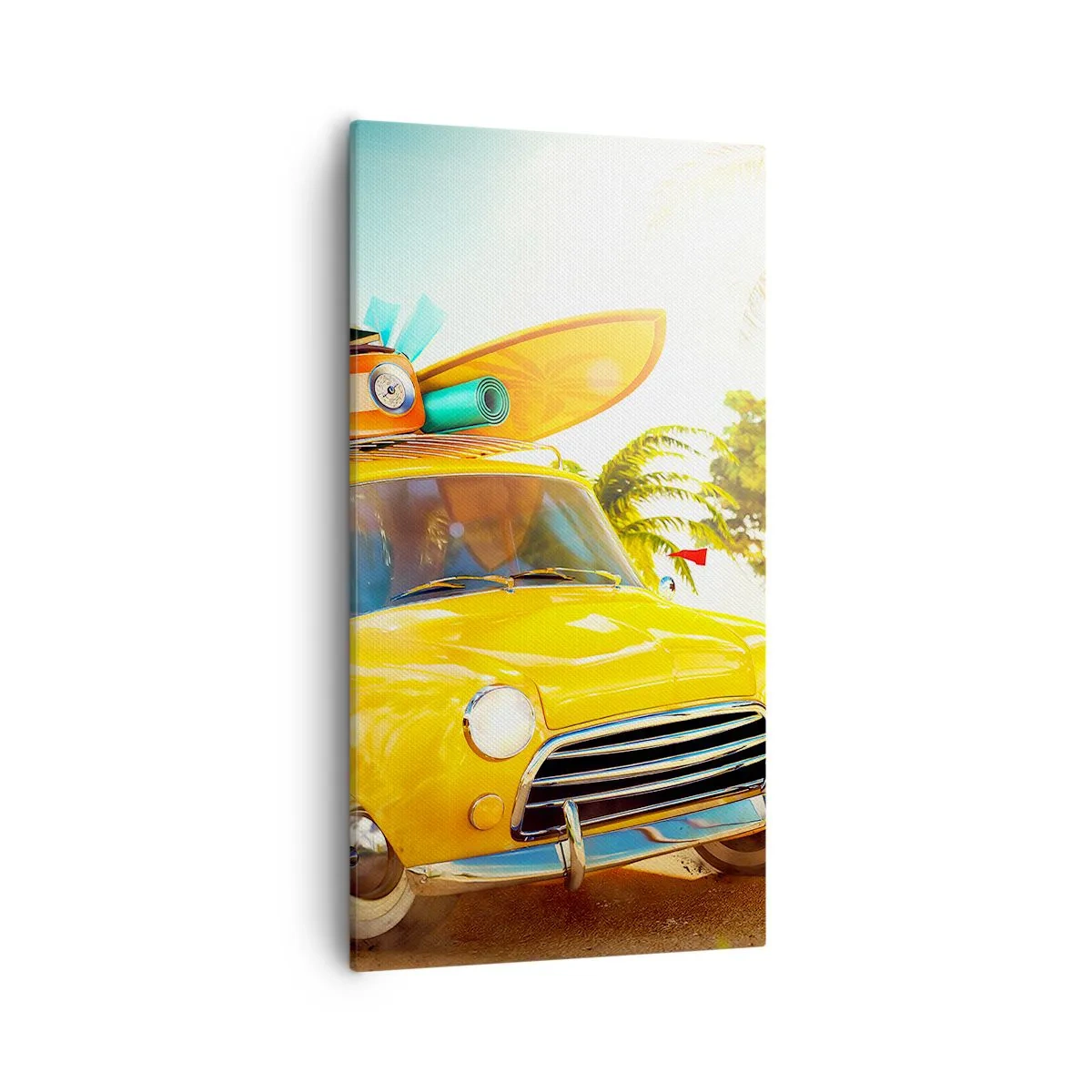 Obraz na plátne - Cesta pre viac ako jeden úsmev - 55x100 cm