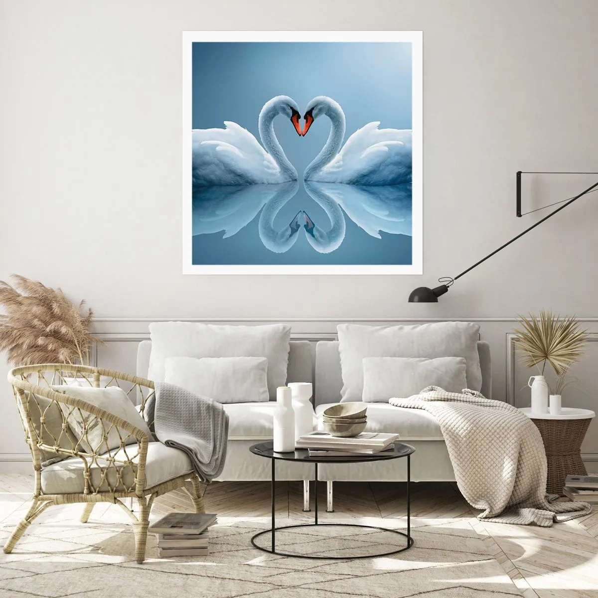 Plagát - Čas na lásku - 40x40 cm