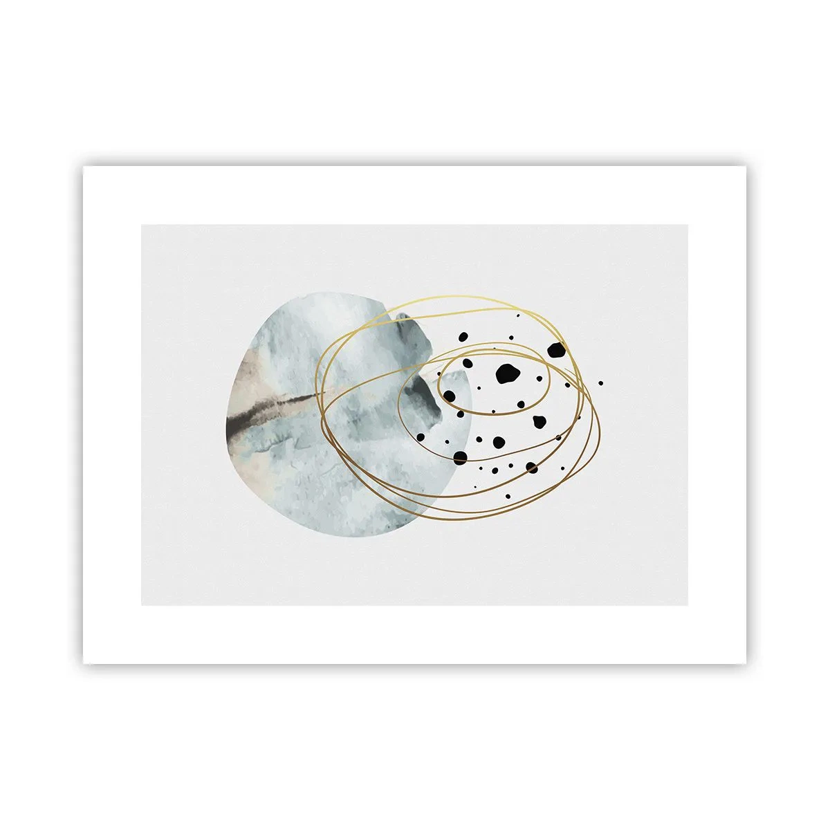 Plagát - V objatí priestoru - 40x30 cm