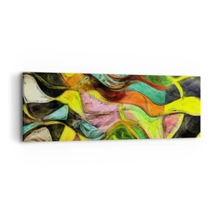 Obraz na plátne - Pohyb je život - 90x30 cm