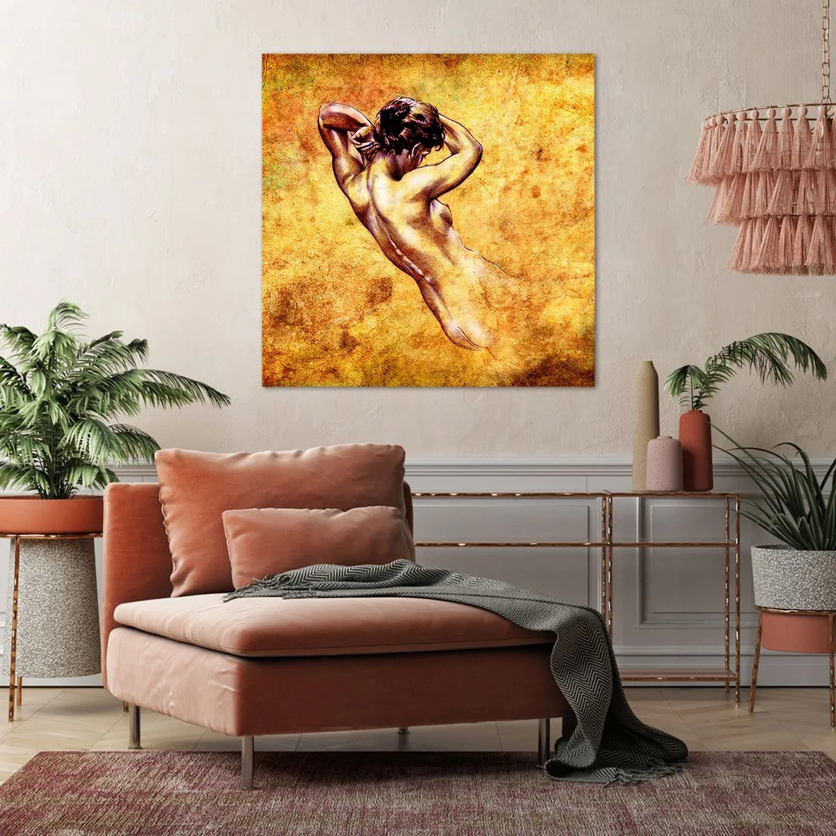 Obraz na plátne - Odhalené, ale stále tajomstvo - 70x70 cm