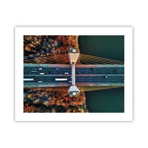 Plagát - Za vodami, za lesmi - 50x40 cm