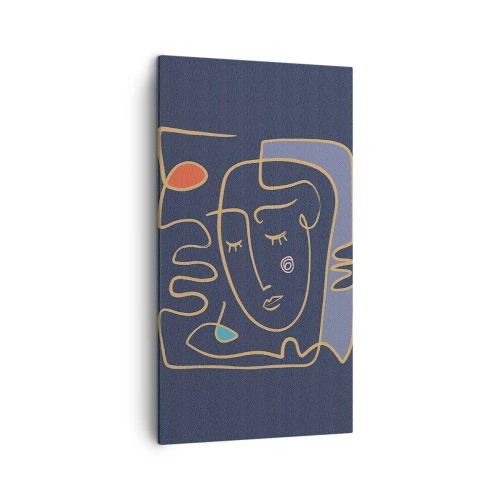 Obraz na plátne - V zádumčivosti - 45x80 cm