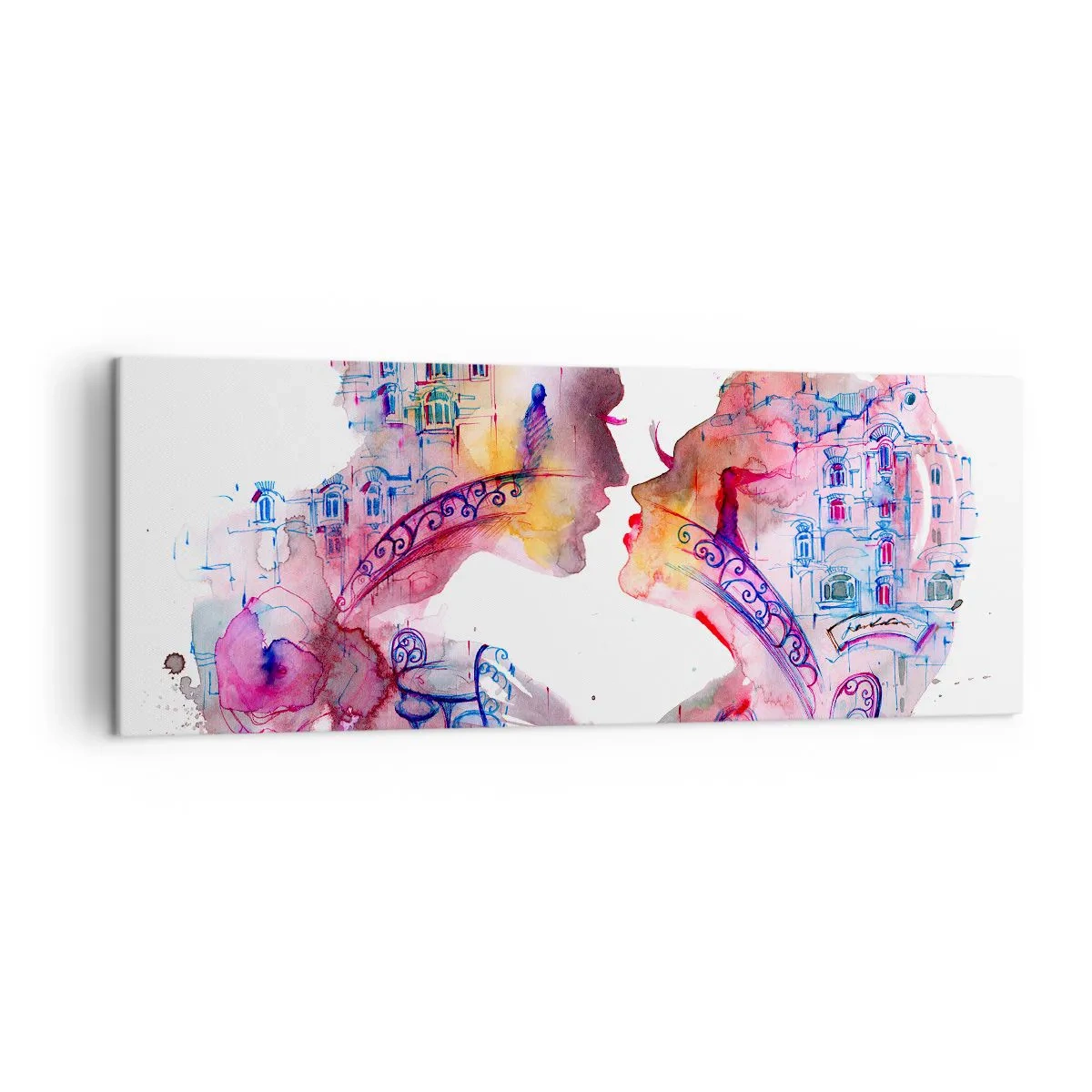 Obraz na plátne - Tajomný most vzdychania - 140x50 cm