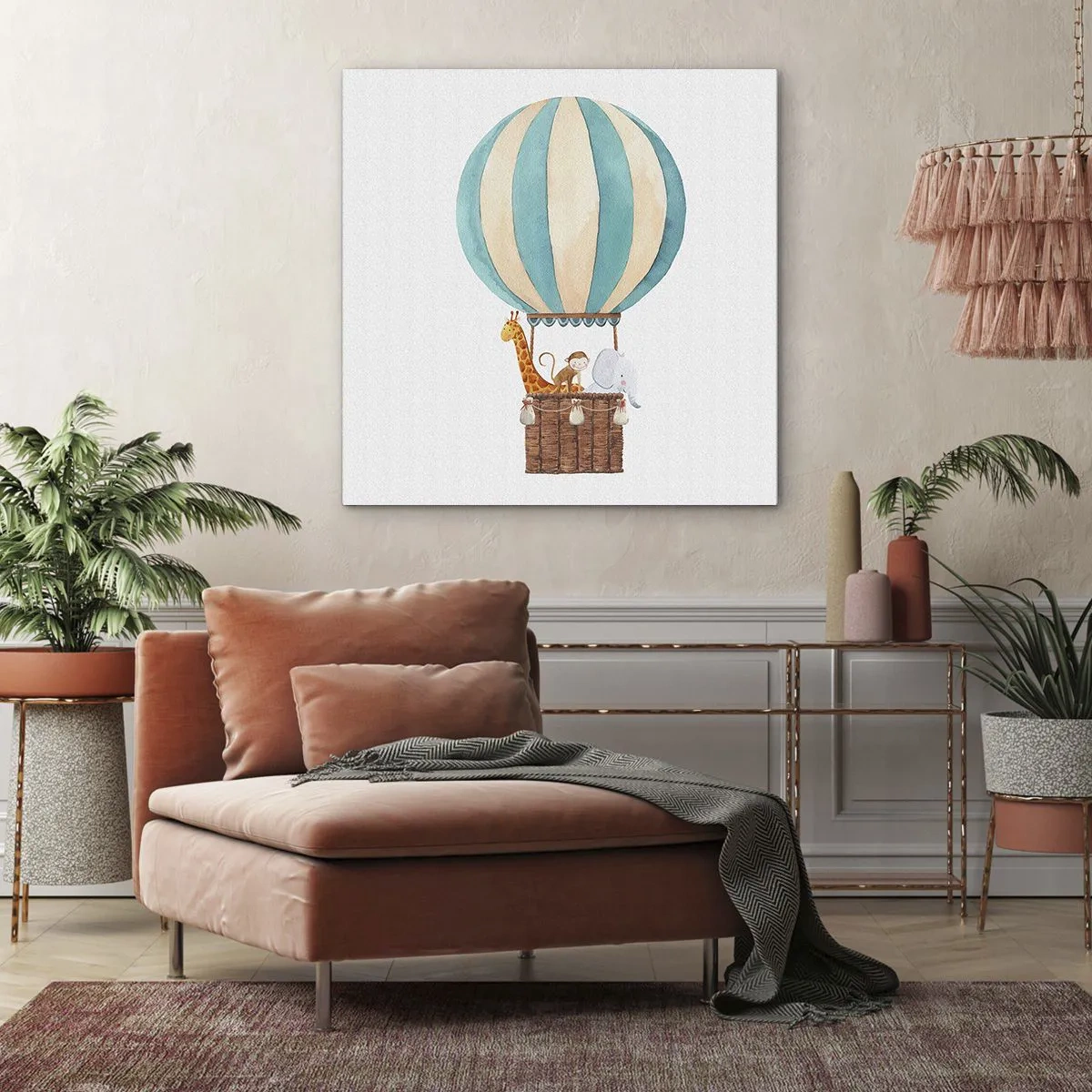 Obraz na plátne - Fantastický výlet - 30x30 cm