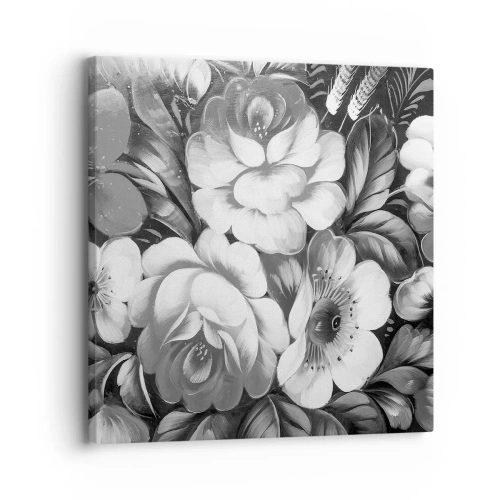 Obraz na plátne - Krásne dokonca v šedej - 30x30 cm