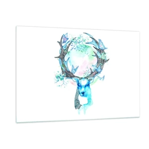 Obraz na skle - Sila a jemnosť prírody - 120x80 cm