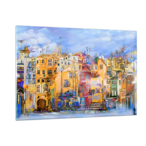 Obraz na skle - Sme spolu - 120x80 cm