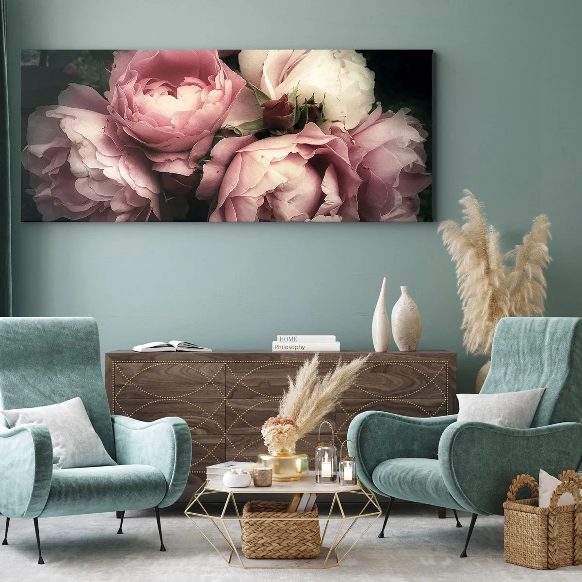 Obraz na plátne - Kúzlo belle epoque - 100x40 cm