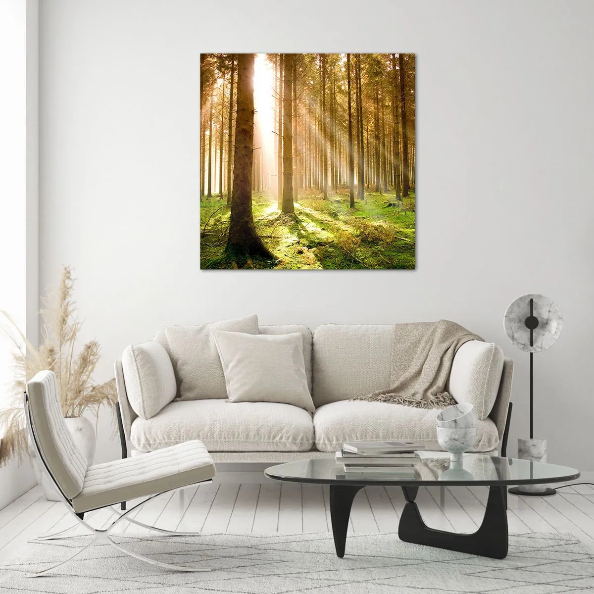 Obraz na skle - Čoskoro sa objavia elfovia - 40x40 cm