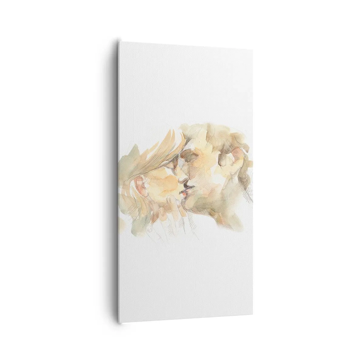 Obraz na plátne - Nájdená polovica? - 65x120 cm