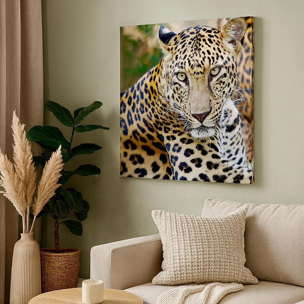 Obraz na plátne - Divoký a pokojný - 30x30 cm