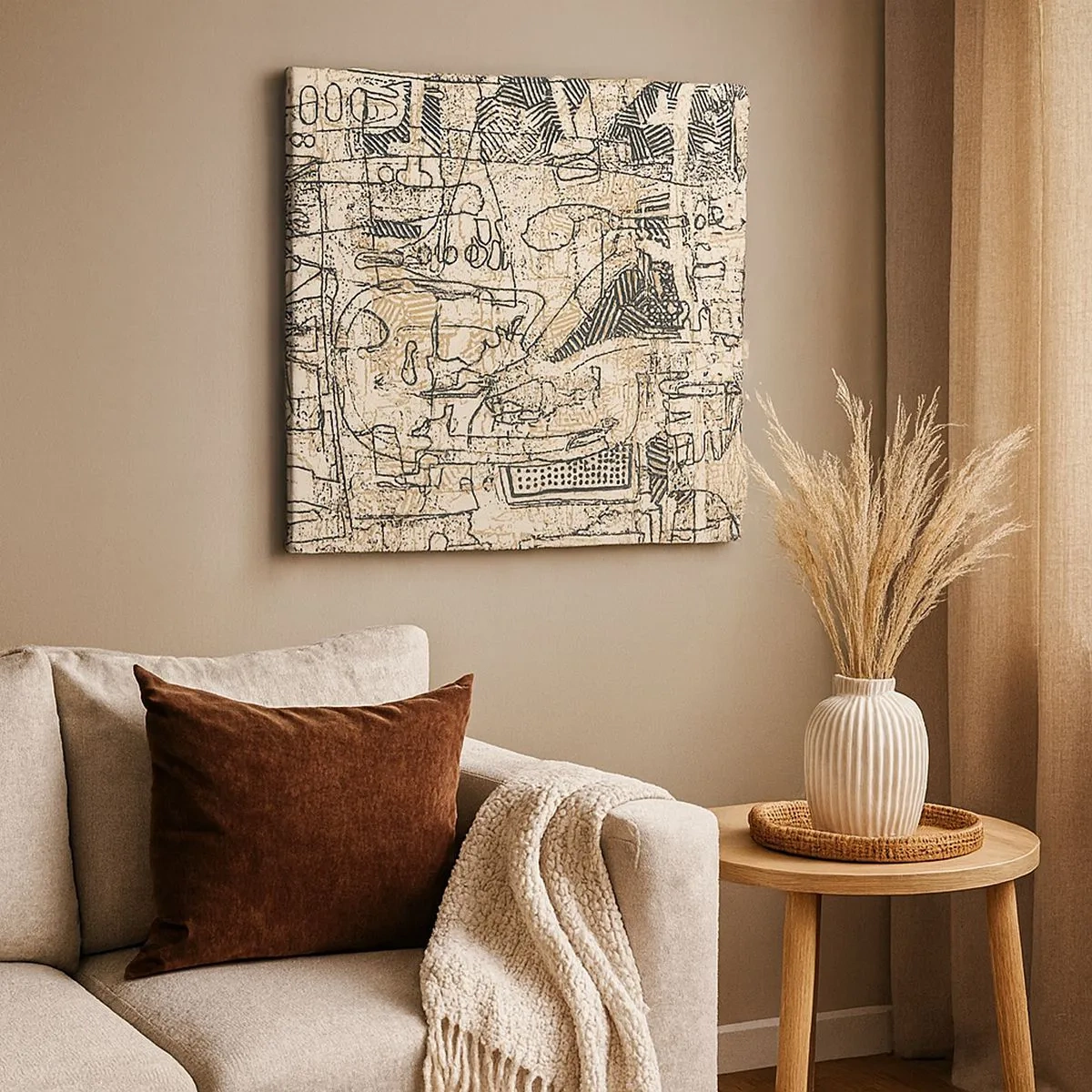 Obraz na plátne - Čaká na rozlúštenie - 30x30 cm