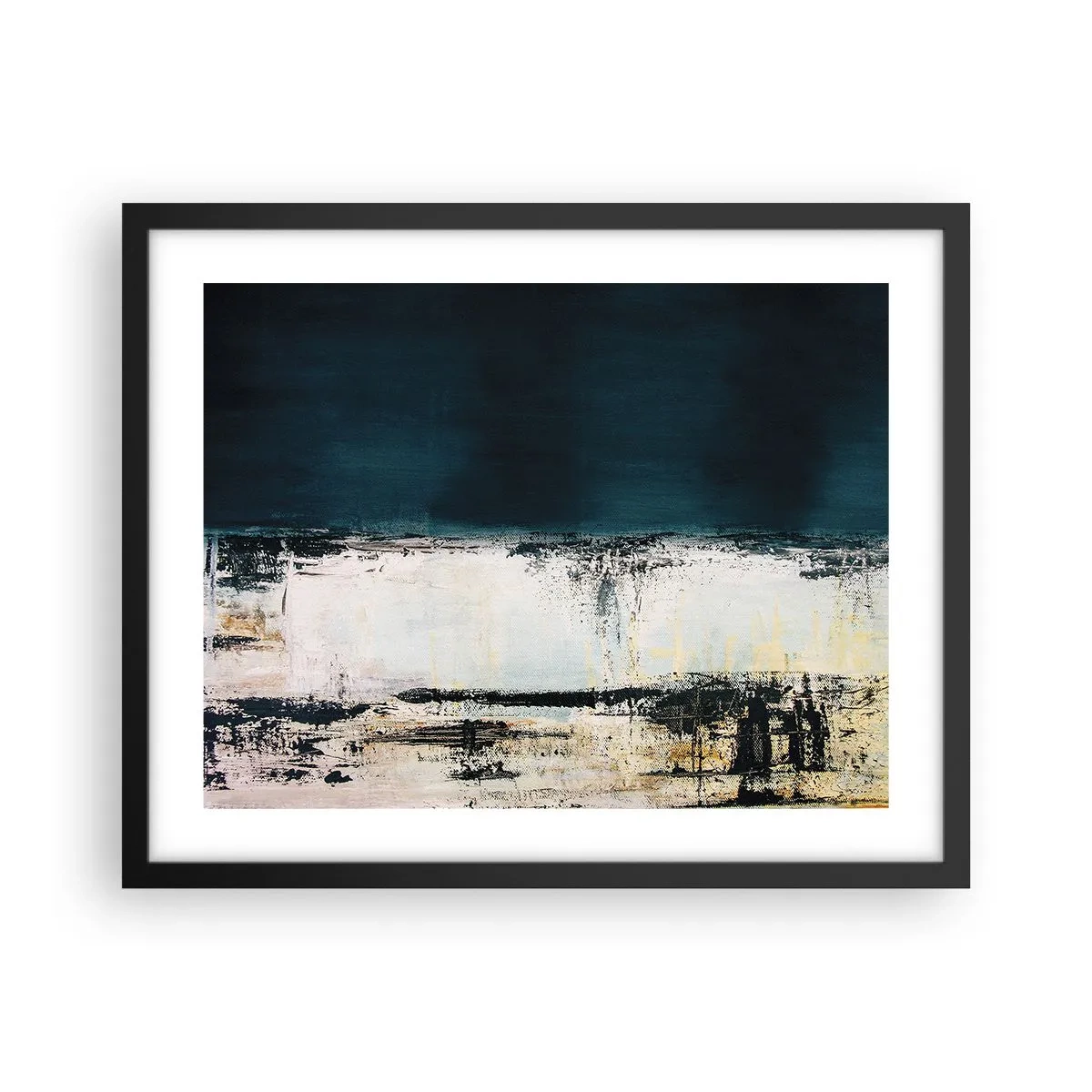 Plagát v čiernom ráme - Horizontálna kompozícia - 50x40 cm