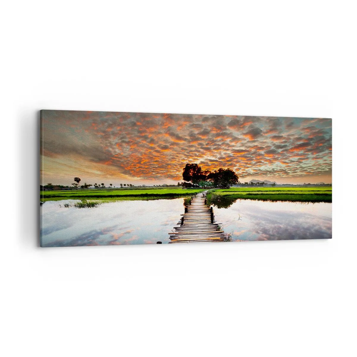 Obraz na plátne - Roztiahnite ruky - dýchajte  - 120x50 cm