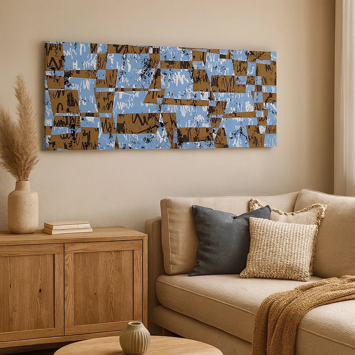 Obraz na plátne - Neľudová vystrihovačka - 100x40 cm