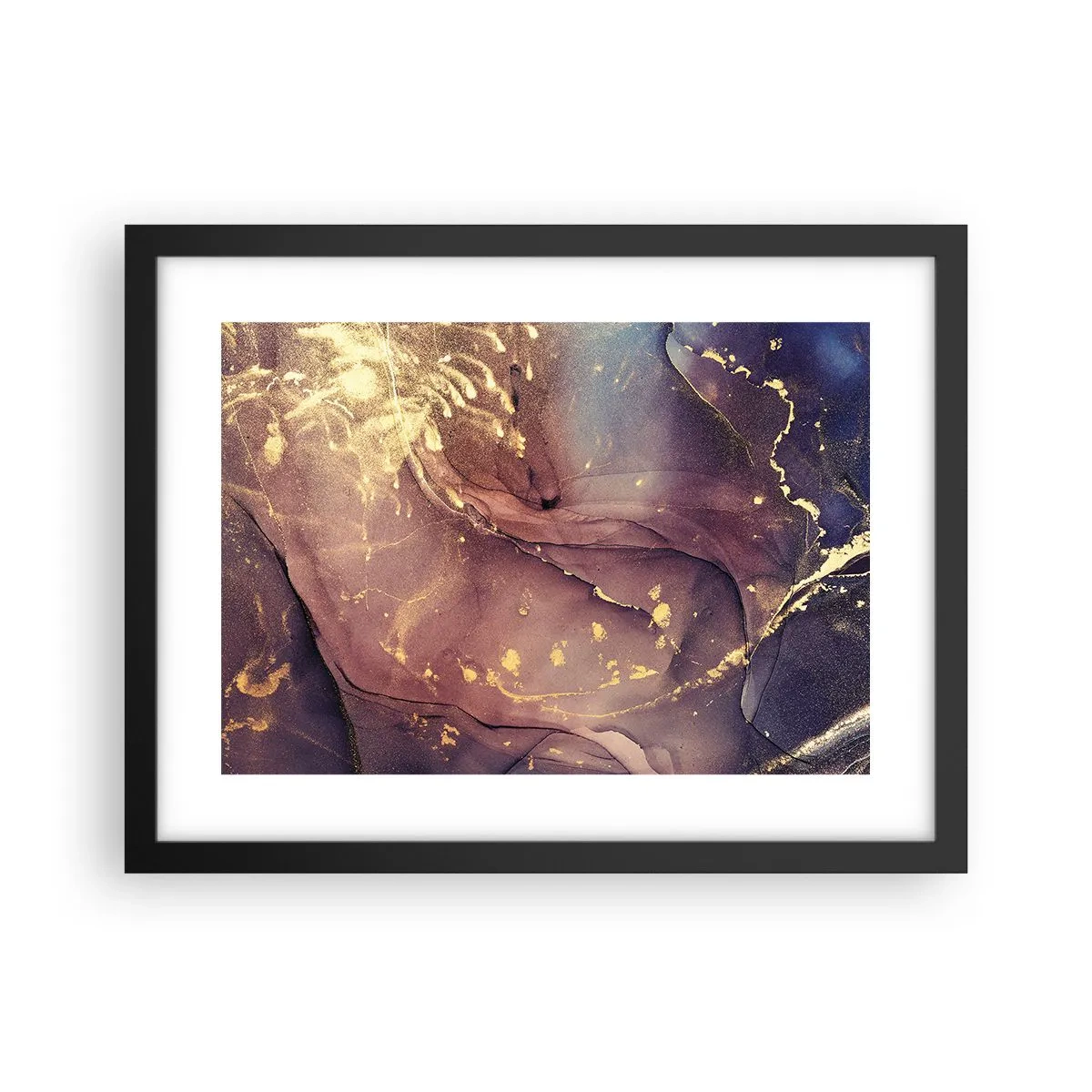 Plagát v čiernom ráme - Hmota a duch - 40x30 cm