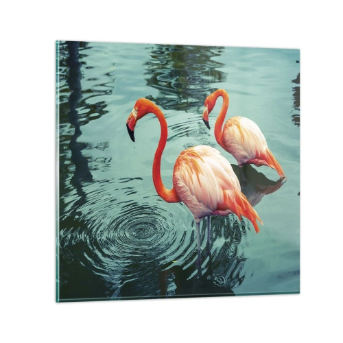 Obraz na skle - Teraz sme v móde - 40x40 cm