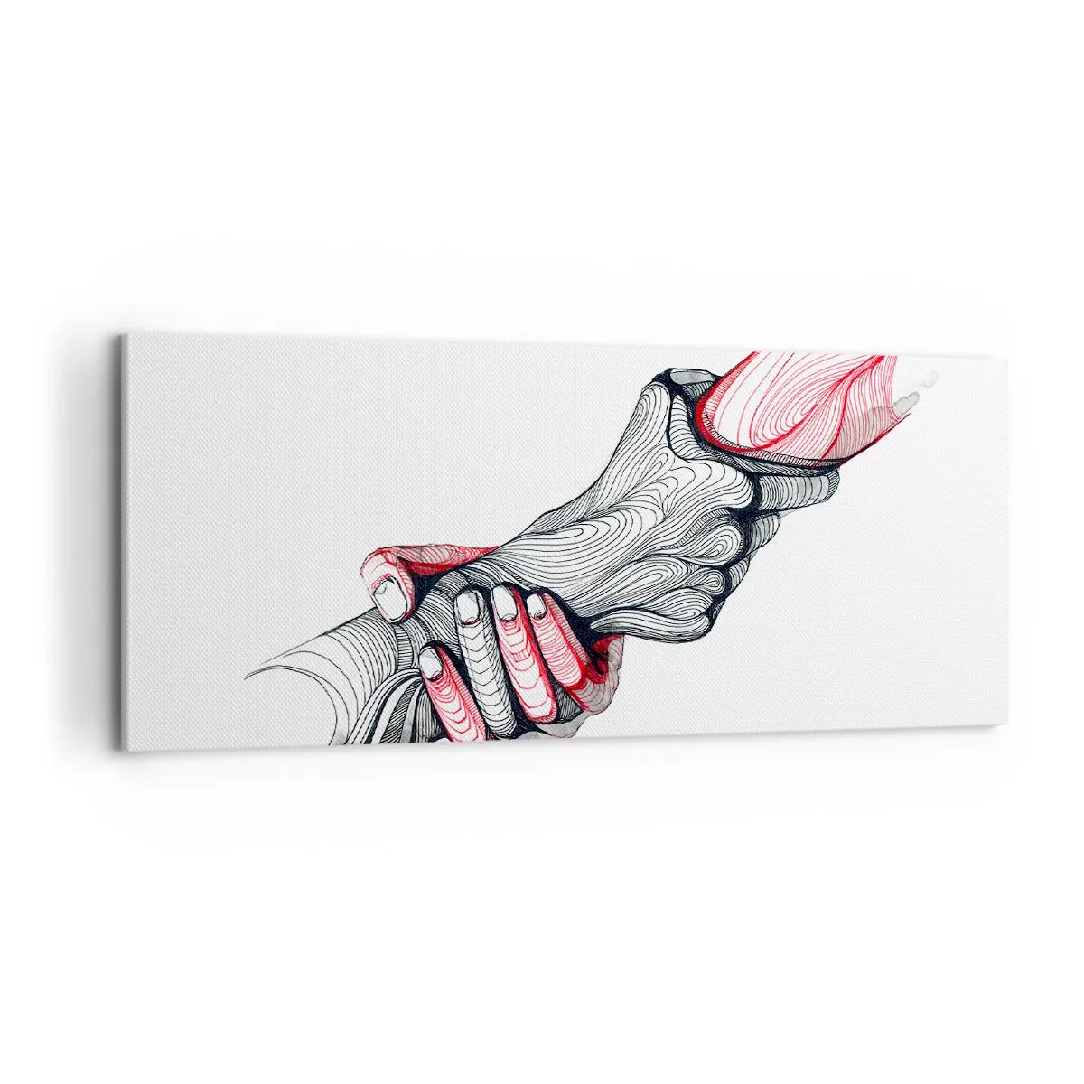 Obraz na plátne - Ste v dobrých rukách - 100x40 cm