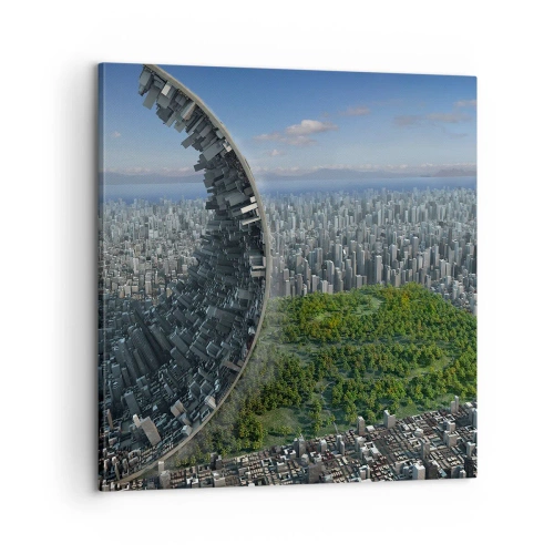 Obraz na plátne - Príroda je večná - 60x60 cm