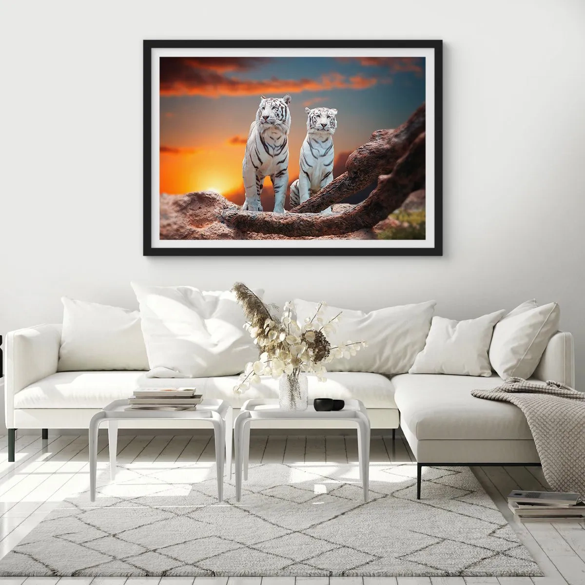 Plagát v čiernom ráme - Úplne ako v Narnii - 70x50 cm