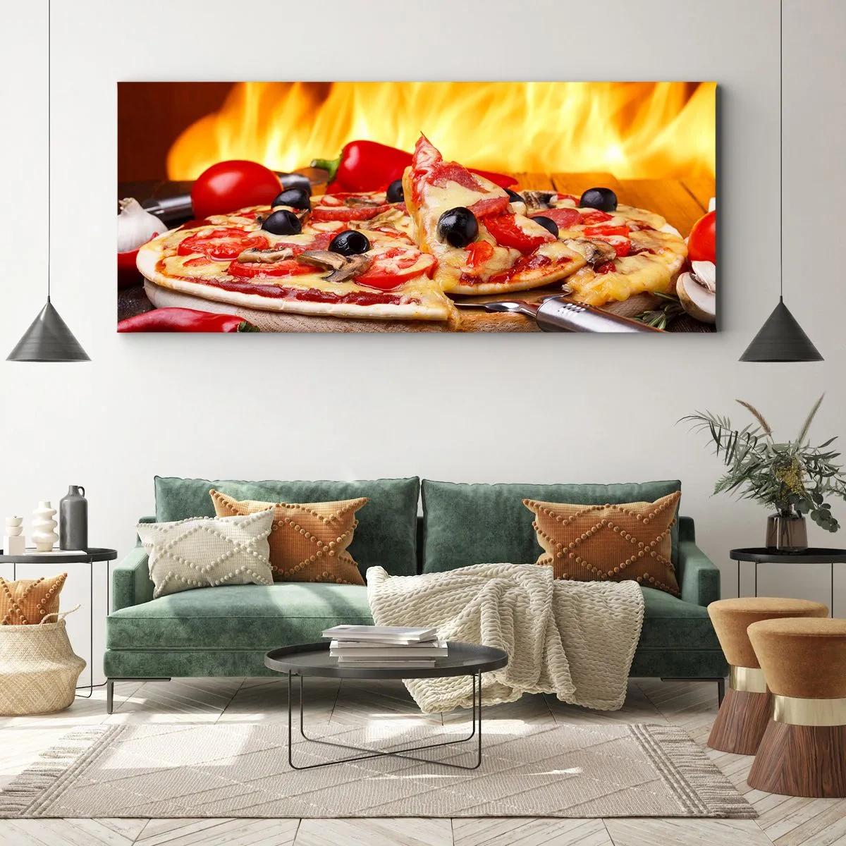 Obraz na plátne - From Italy with love - 100x40 cm