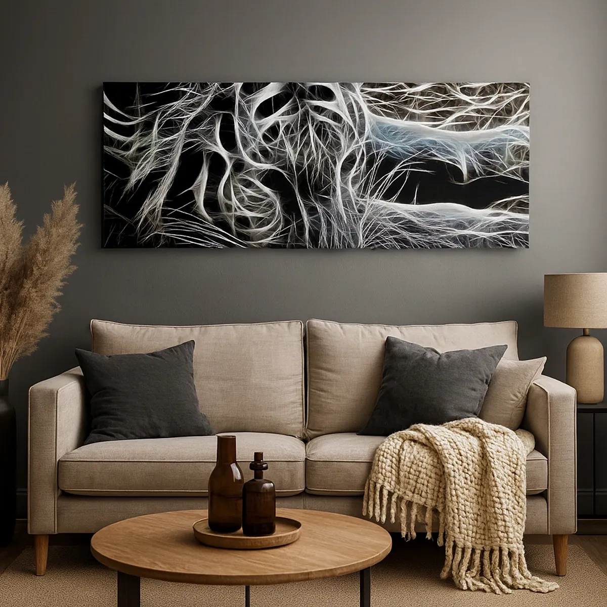 Obraz na plátne - Štúdia mačacej ľahkosti - 30x30 cm