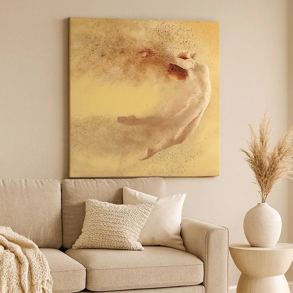 Obraz na plátne - V tanečnom vytržení - 30x30 cm