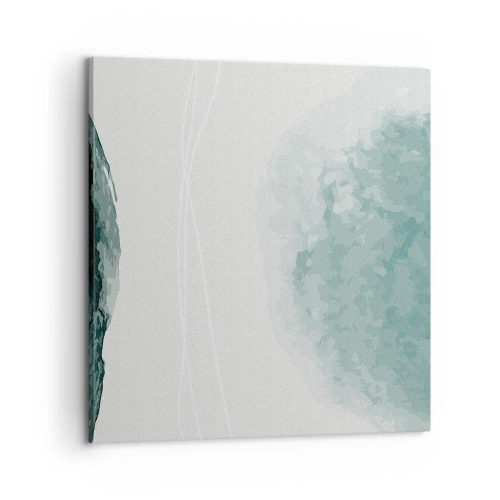 Obraz na plátne - Stretnutie s hmlou - 60x60 cm