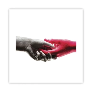 Plagát - Spolu aj keď sme odlišní - 40x40 cm