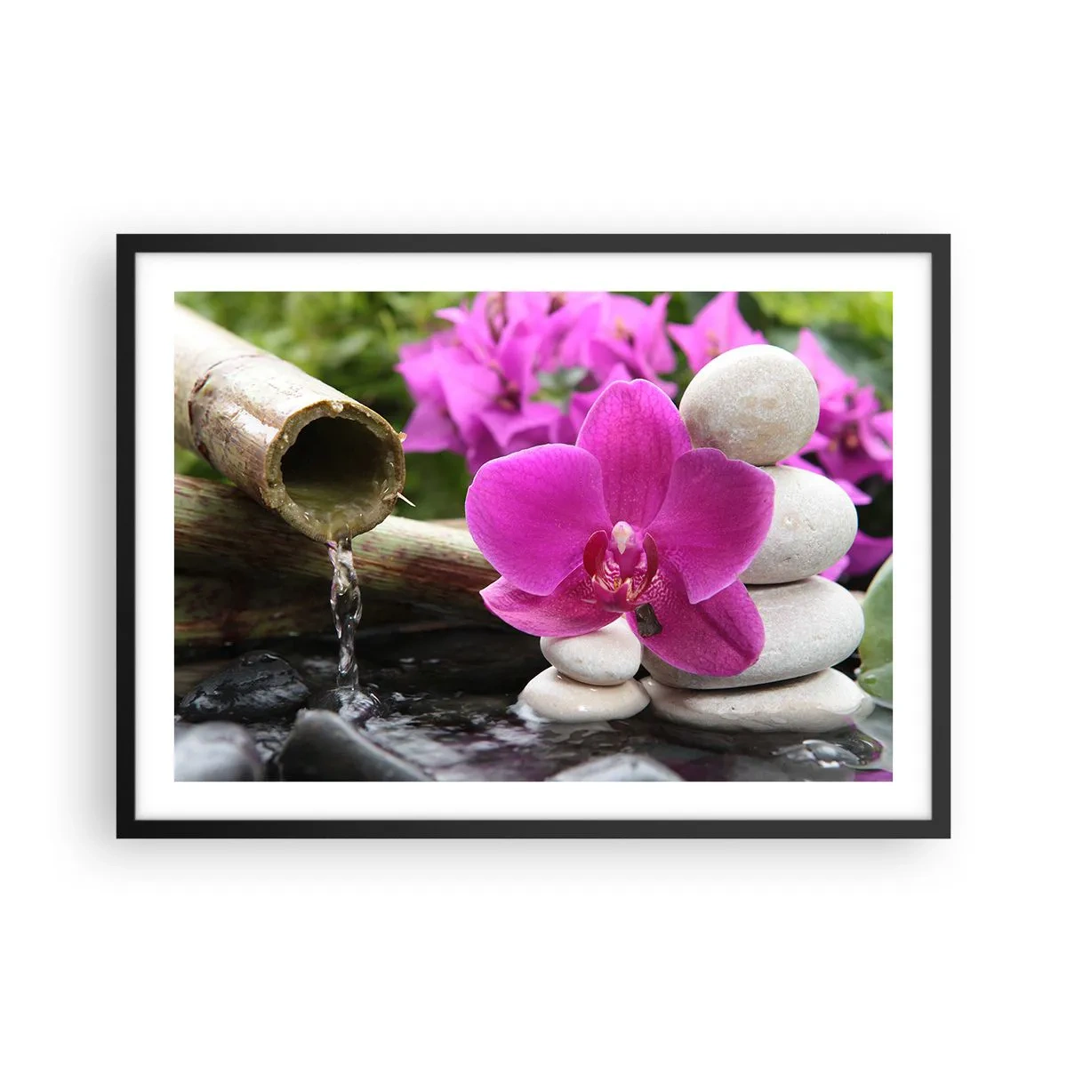 Plagát v čiernom ráme - Už odpočívaš - 70x50 cm