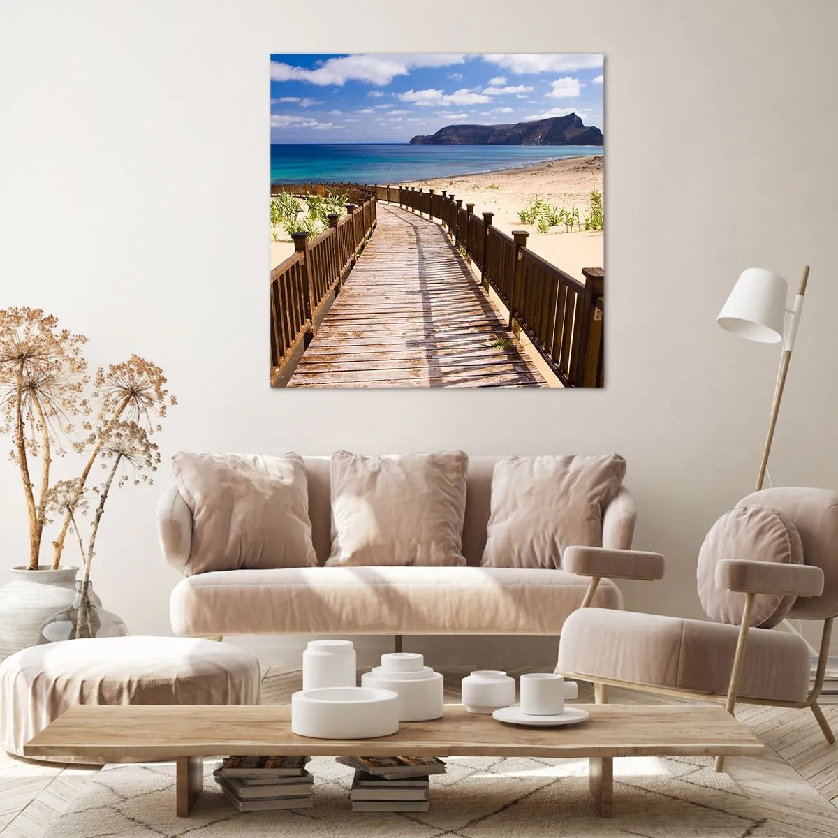 Obraz na plátne - Vezmi ma na šťastné ostrovy - 60x60 cm