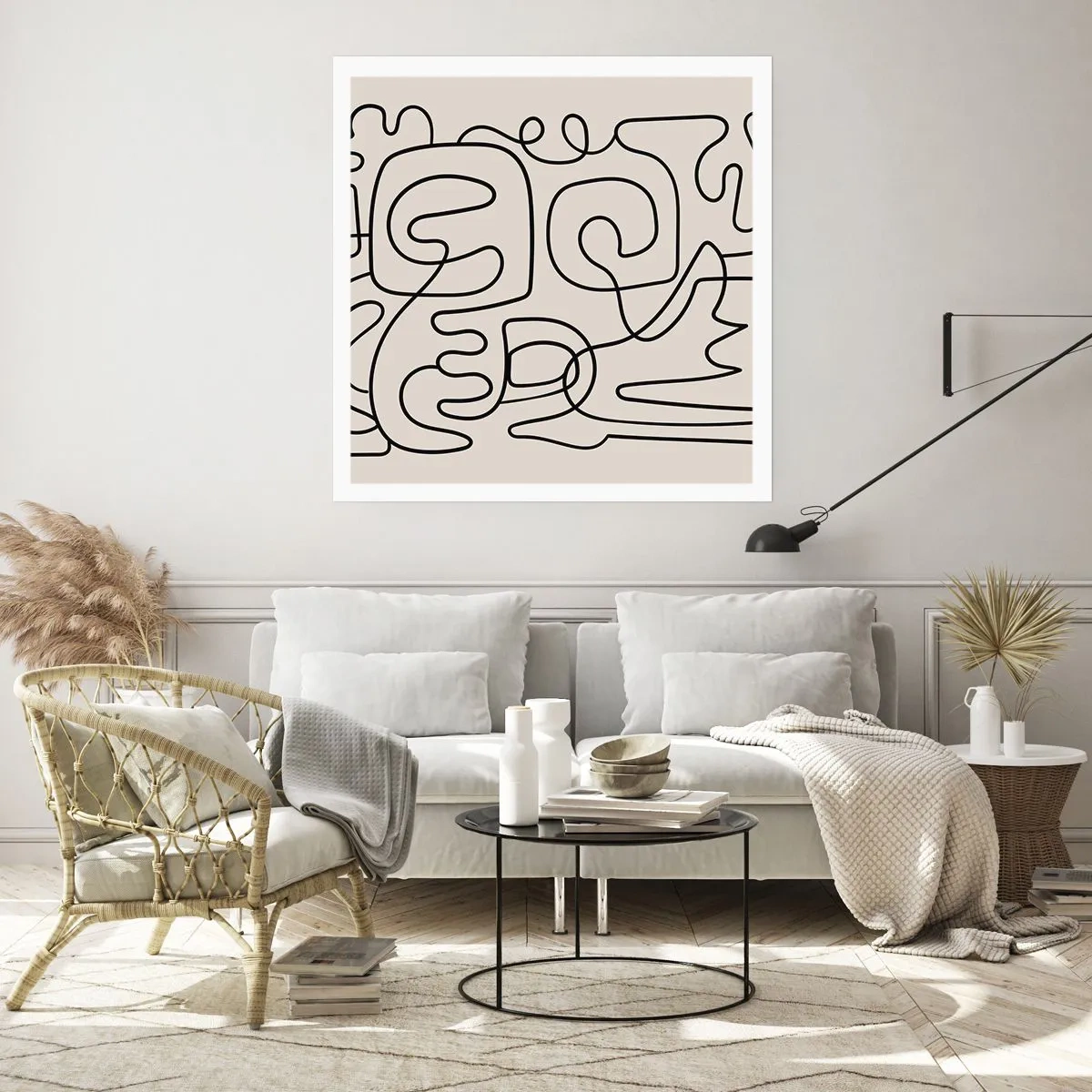 Plagát - Podľa stopy - 60x60 cm