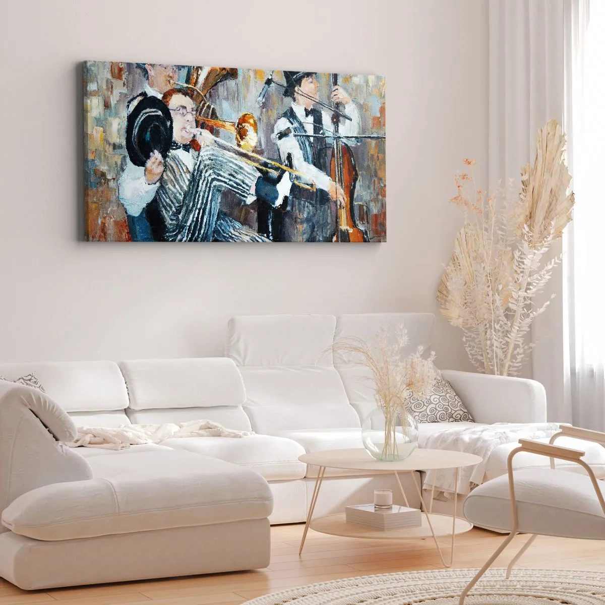 Obraz na plátne - Celý tento jazz - 100x40 cm
