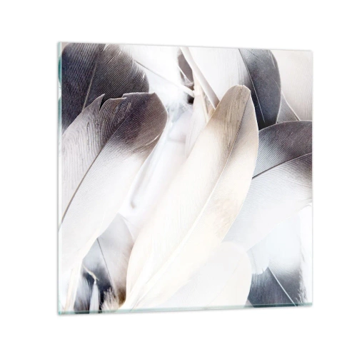 Obraz na skle - Takmer anjelské - 30x30 cm