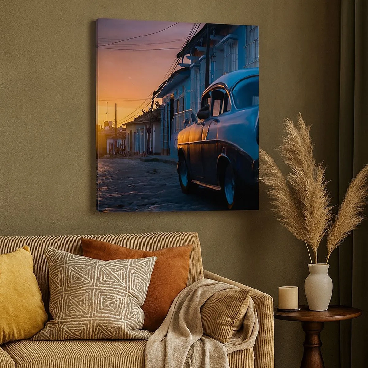 Obraz na plátne - Tu spomaľuje čas - 30x30 cm