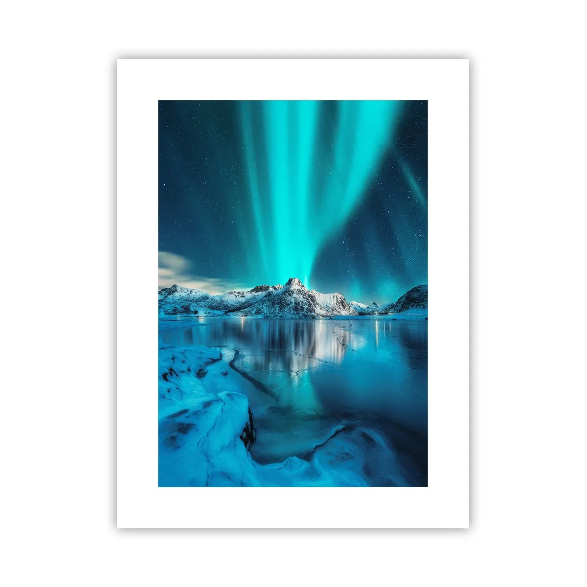 Plagát - Noc plná svetla - 30x40 cm