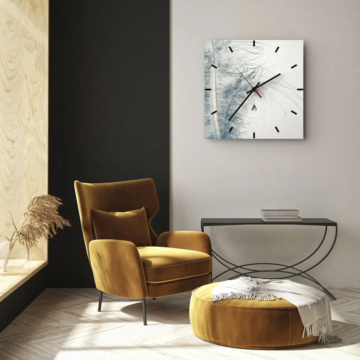 Nástenné hodiny - Šepot prírody - 40x40 cm