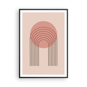 Plagát v čiernom ráme - Neodolateľná príťažlivosť - 70x100 cm