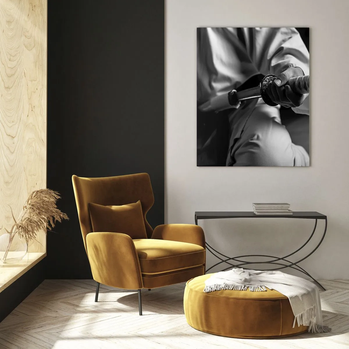 Obraz na skle - Duša bojovníka - 70x100 cm