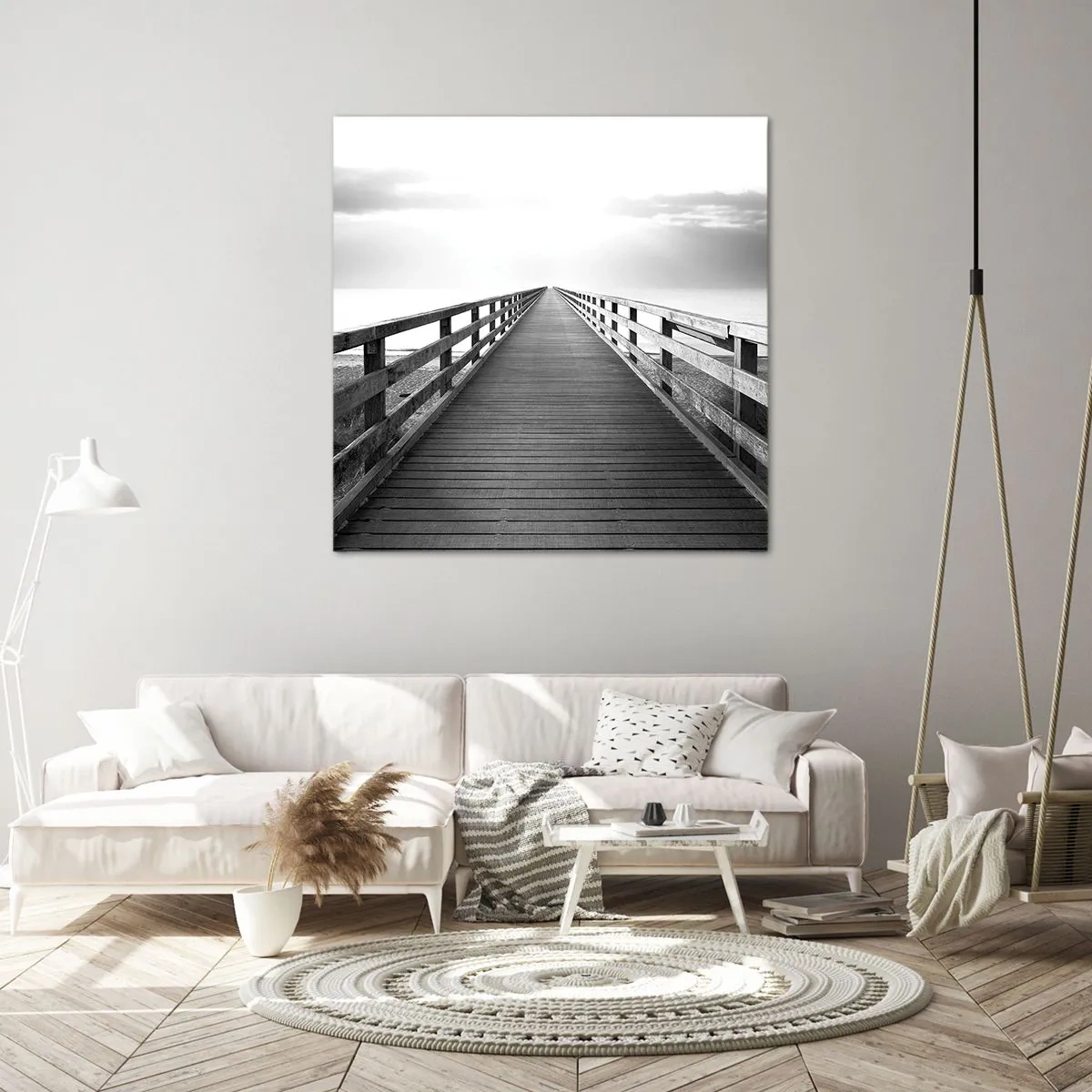 Obraz na plátne - Do diaľky… - 40x40 cm