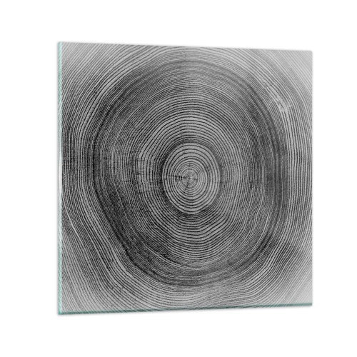 Obraz na skle - Znamenie doby - 50x50 cm