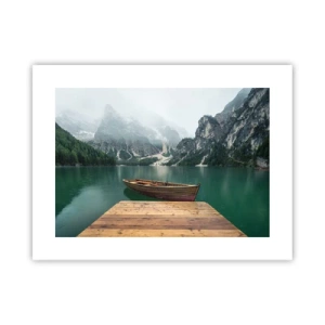 Plagát - „Hrdé skaly vpredu“ - 40x30 cm