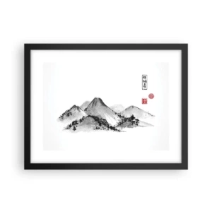 Plagát v čiernom ráme - Za hranicou vzdialenosti - 40x30 cm