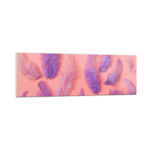 Obraz na skle - Ľaliový vták túžby - 160x50 cm