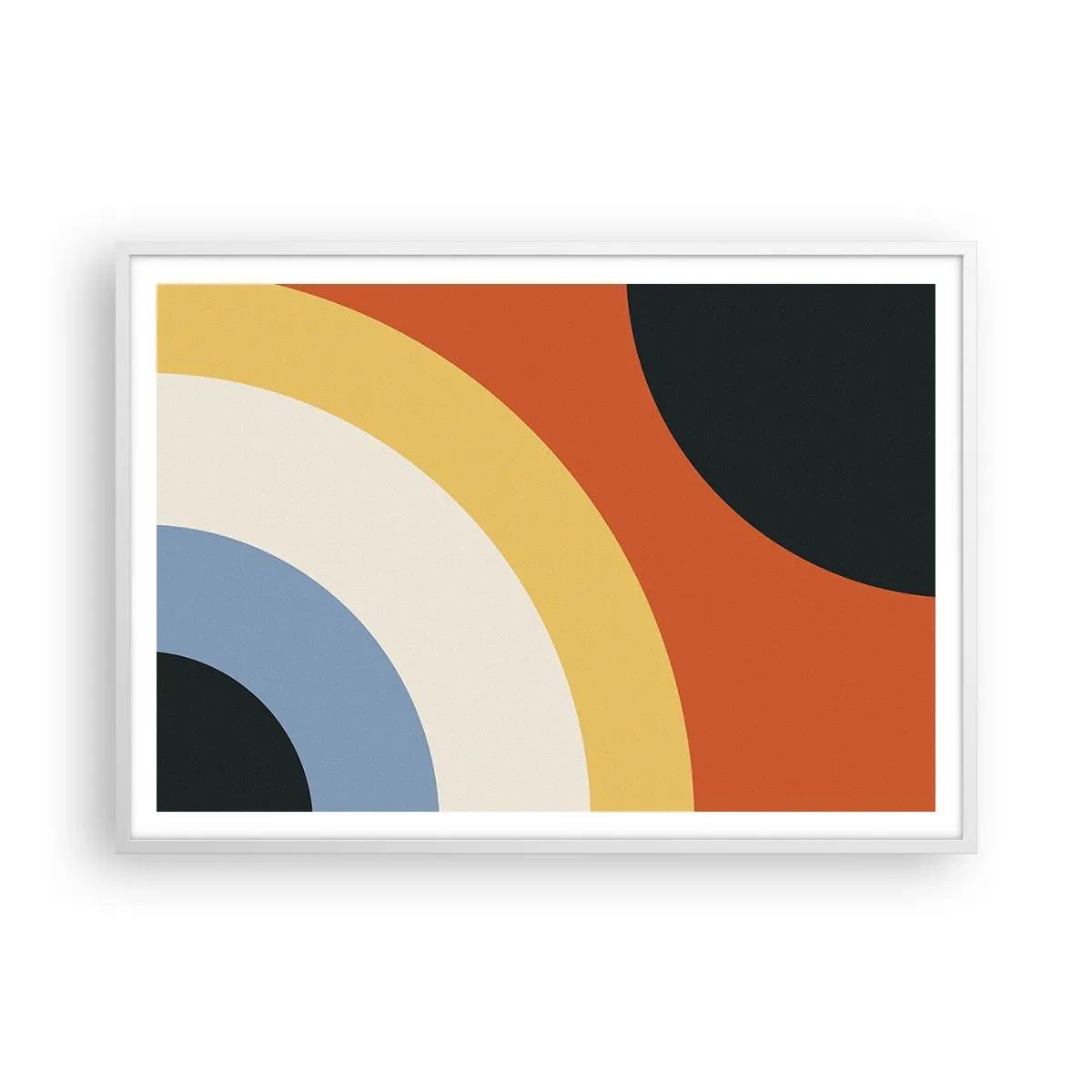 Plagát v bielom ráme - K sebe samému - 100x70 cm